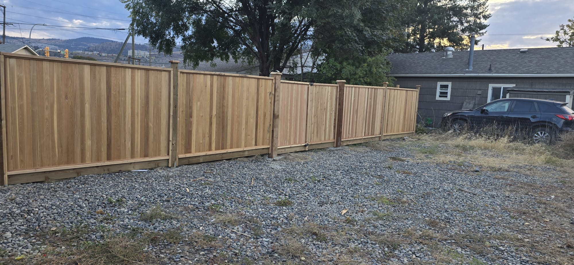 Cedar Board on Board