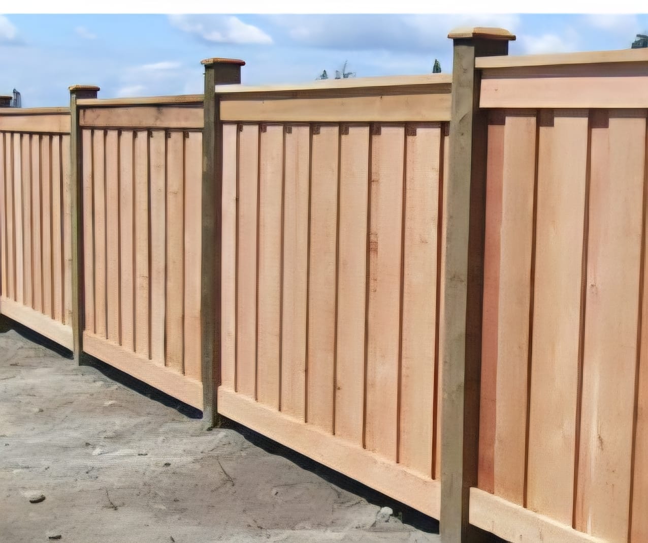 Custom Cedar Fence