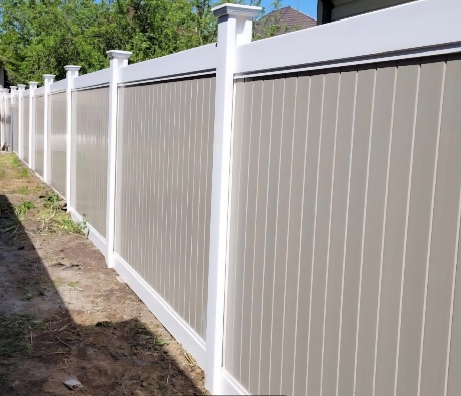 Vinyl Privacy Fence